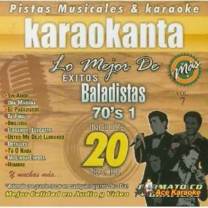  Karaokanta KAR 8007   Baladistas 70s 1   Spanish CDG 
