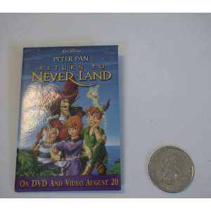 Disney Peter Pan Return to Neverland Promotional Movie 