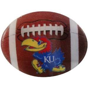 NCAA Kansas Jayhawks Double Back Football Pin  Sports 