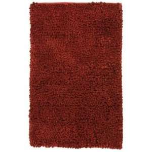   Solid Felted Wool   300 3011 Area Rug   5 x 8   Red