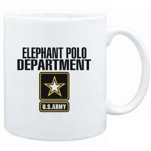 Mug White  Elephant Polo DEPARTMENT / U.S. ARMY  Sports  