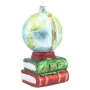  Personalized Globe Christmas Ornament