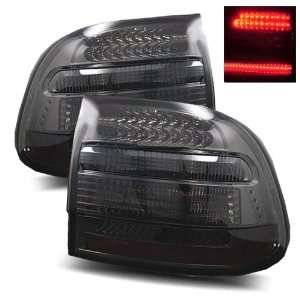  2003 2006 Porsche Cayenne LED Tail Lights (Red/Clear 