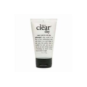 Philosophy Cleanser   3.3 oz On a Clear Day Super Wash ( For Oily Skin 