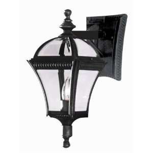  One Light Small Outdoor Wall Lantern Size H16.00 X W7.00 