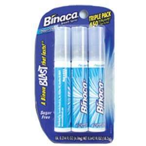  Binaca Breath Spray Triple Pack