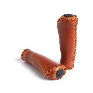  Electra Vintage Ergo Grips (Brown, 1 Long/1 Small Grip 
