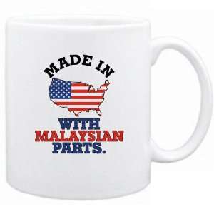 New  Made In U.S.A. ,  With Malaysian Parts  Malaysia Mug Country