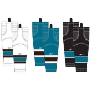  Wave Knit NHL Hockey Sock Junior   SAN JOSE TEAL