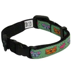   Inch Kitty Clip Cat Collar, 8 by 10 Inch, Me Love Mice
