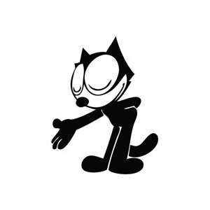 Felix The Cat Welcome   Cartoon Decal Vinyl Car Wall Laptop Cellphone 