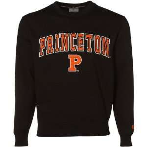 Princeton Tigers Black Automatic Fleece Crew Sweatshirt (XX Large 