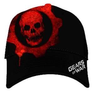  Gears of War Baseball Cap Red Skull Style Toys & Games