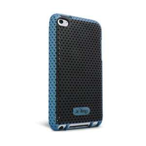  iFrogz IT4BRZ BLU/BLK iPod Touch 4 Breeze Case   Blue 
