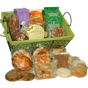 Bakery Hamper filled with Cookies, Brownies, Rugalch  