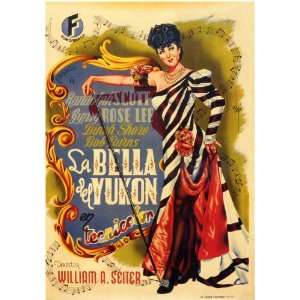  Belle of the Yukon Movie Poster (11 x 17 Inches   28cm x 