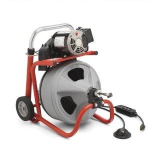 Ridgid 26998 K 400 115Volt Drum Machine with 1/2 inch by 75 foot C45 