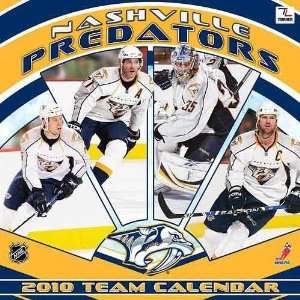 Nashville Predators 2010 Team Calendar 