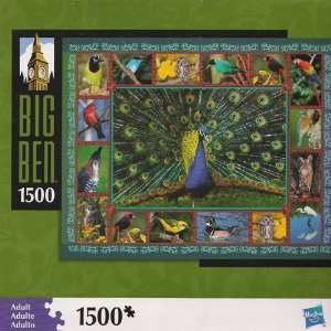  Big Ben Puzzle Peacock and Birds Toys & Games