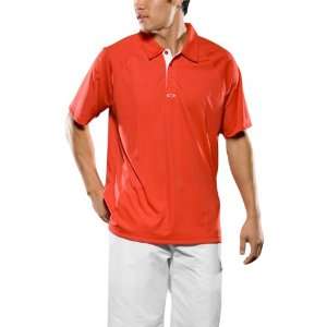  Oakley Elemental Mens Polo Casual Wear Shirt   Red Line 