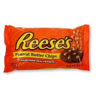 Reeses Peanut Butter Chips, 10 Ounce Bags (Pack of 12)  