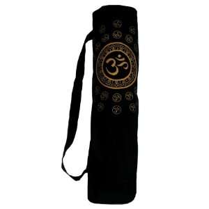 Yoga Mat Bag   Om Universe   Black 