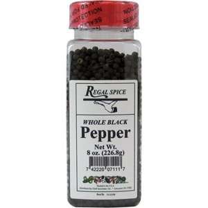 Regal Whole Black Pepper 8 oz.  Grocery & Gourmet Food