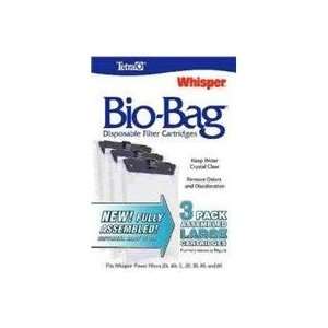 PACK WHISPER BIO BAG CARTRIDGE, Size LARGE/3 PACK (Catalog Category 