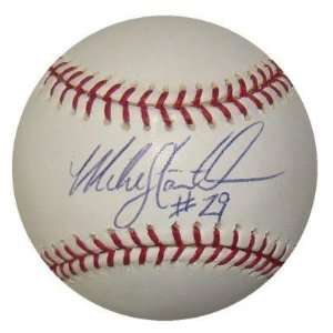 Mike Stanton SIGNED MLB Baseball 05 Yankees W.S. Champ MINT 