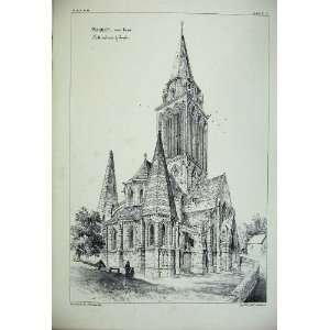  Norrey Church France Architecture Cathedral C1875