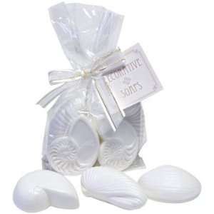  Seashells White Soap Cello Beauty