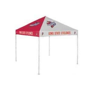   State Cyclones Red & White Tailgate Tent Canopy