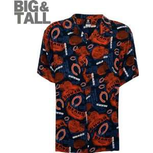 Chicago Bears Big & Tall Alternate Tailgate Camp Shirt  