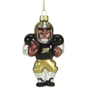  Purdue Boilermakers Ncaa Glass Player Ornament (4 African 