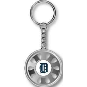 Detroit Tigers Spinning Wheel Key Chain 