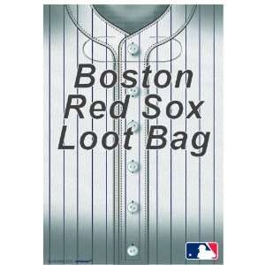  Boston Red Sox Baseball Party Loot Bag