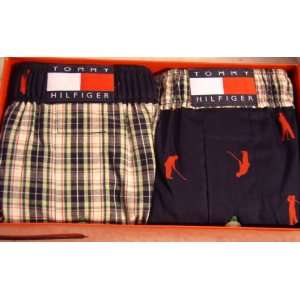 Tommy Hilfiger Mens Woven Boxers 2pc Gift Set Size Size 