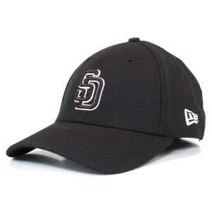  San Diego Padres Black and White Ace Hat Sports 