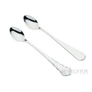  Sterling Silver Barocco Long Baby Spoon Baby
