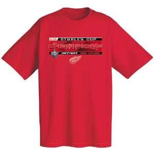   Red Wings Red 2008 Stanley Cup Champions T shirt