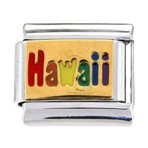  Gold HAWAII Italian Charm Jewelry