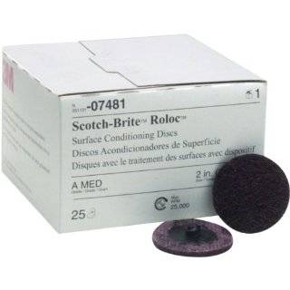  3M 07486 Scotch Brite Roloc Maroon Surface Conditioning 