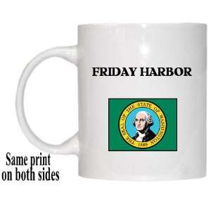  US State Flag   FRIDAY HARBOR, Washington (WA) Mug 
