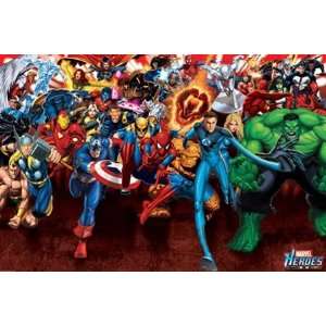  Marvel Superheroes Comic Book Hero Poster 24 x 36 inches 