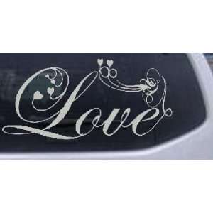 Love Swirl With Hearts Christian Car Window Wall Laptop Decal Sticker 