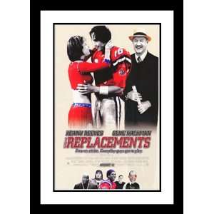  The Replacements 20x26 Framed and Double Matted Movie 