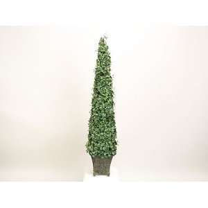  Mini Ivy Cone Topiary 48in. Potted, Silk Flowers Decor or 