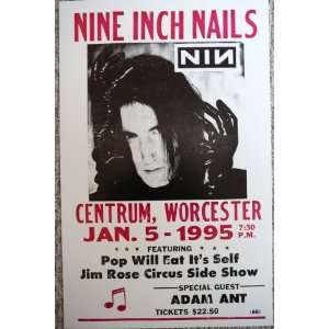  Nine Inch Nails Concert Poster 