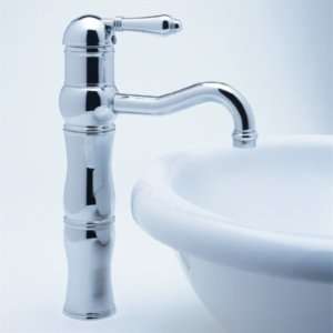 Rohl Country Bath Single Lever Lavatory Faucet with Metal Lever Handle 