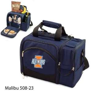   Illinois Digital Print Malibu Shoulder pack w/dlx picnic service for 2